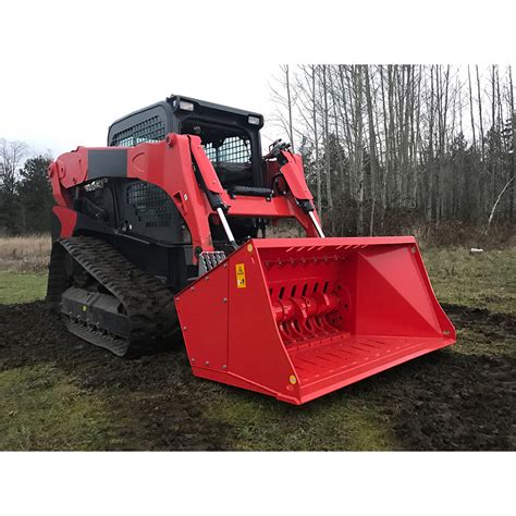 rock digger skid steer attachment|concrete attachment for skid steer.